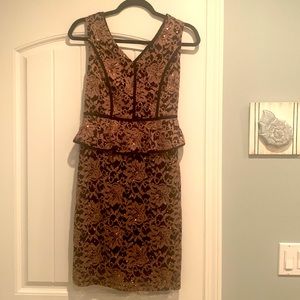 New candolite petite dress with sequins PS